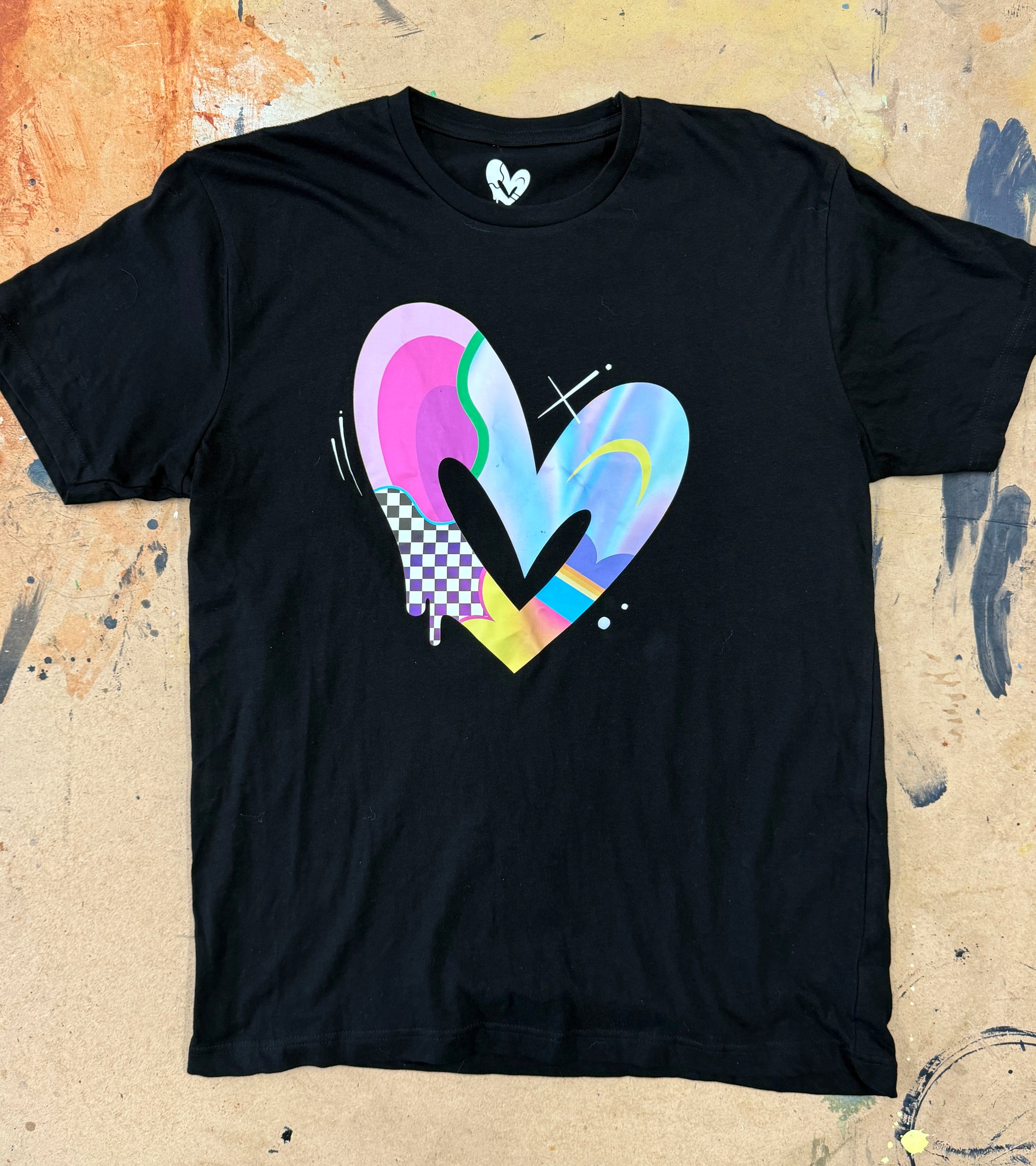 新品未開封　p(R)ojectR® Heart Logo hoodie H&M x Keith Haring Heart Hoodie Pullover Sweatshirt Women's