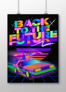 BACK TO THE FUTURE LIMITED PRINT
