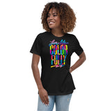 LIVE LIFE COLORFULLY Women's T-Shirt